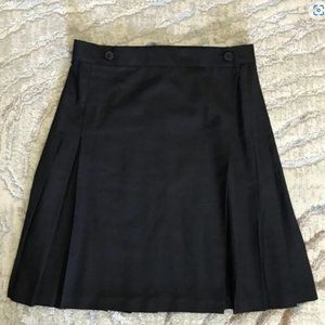 American Apparel Dark Academia Black Skirt
